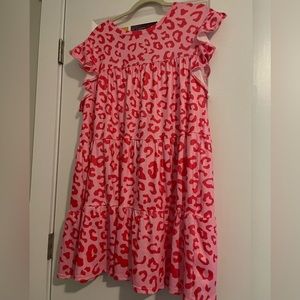 mini cheetah dress💗